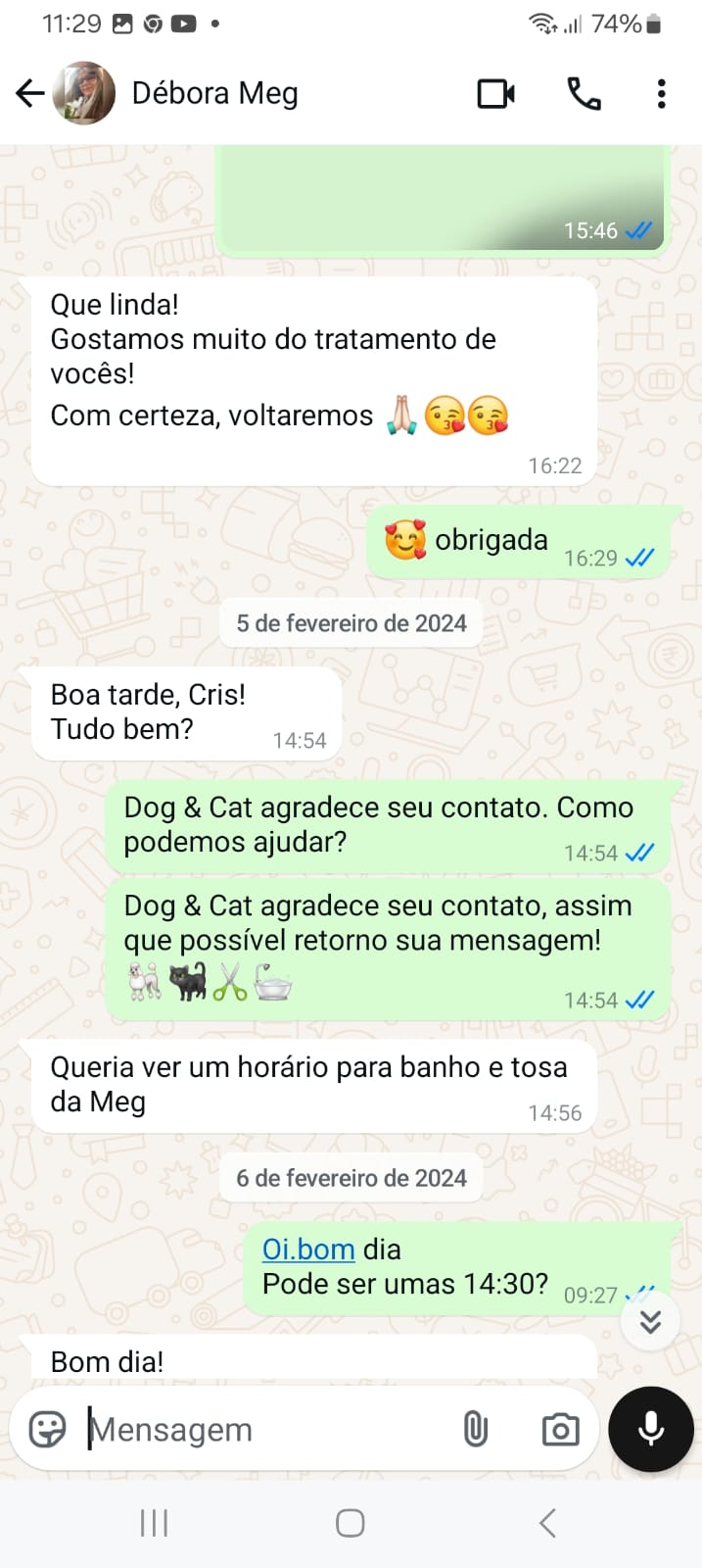 Depoimento 4 - Dog&Cat - Dogue e Caty